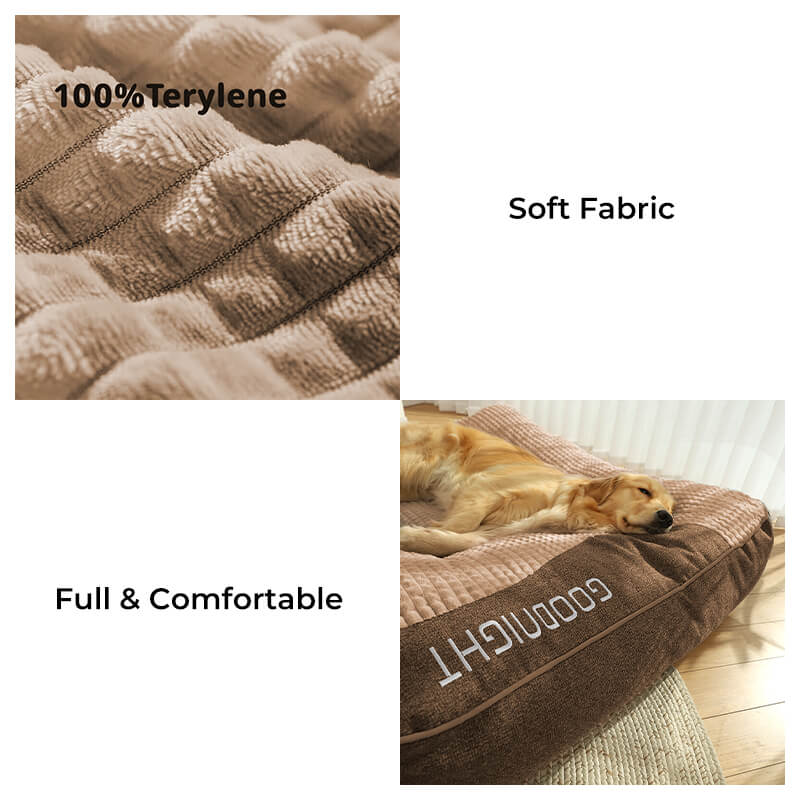 Large Outdoor Scratch-resistant Spine Protection Dog Cushion Bed